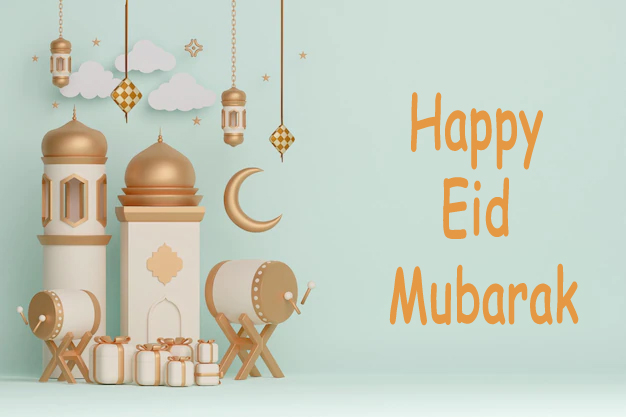 16 Happy Eid Mubarak Wishes 2023 , EID Images HD