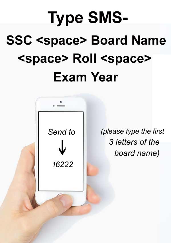 ssc result by sms 2023 SSC Result Published all Education Board Results